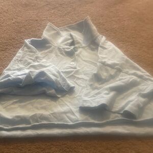 Forever 21 Light Blue Crop Top